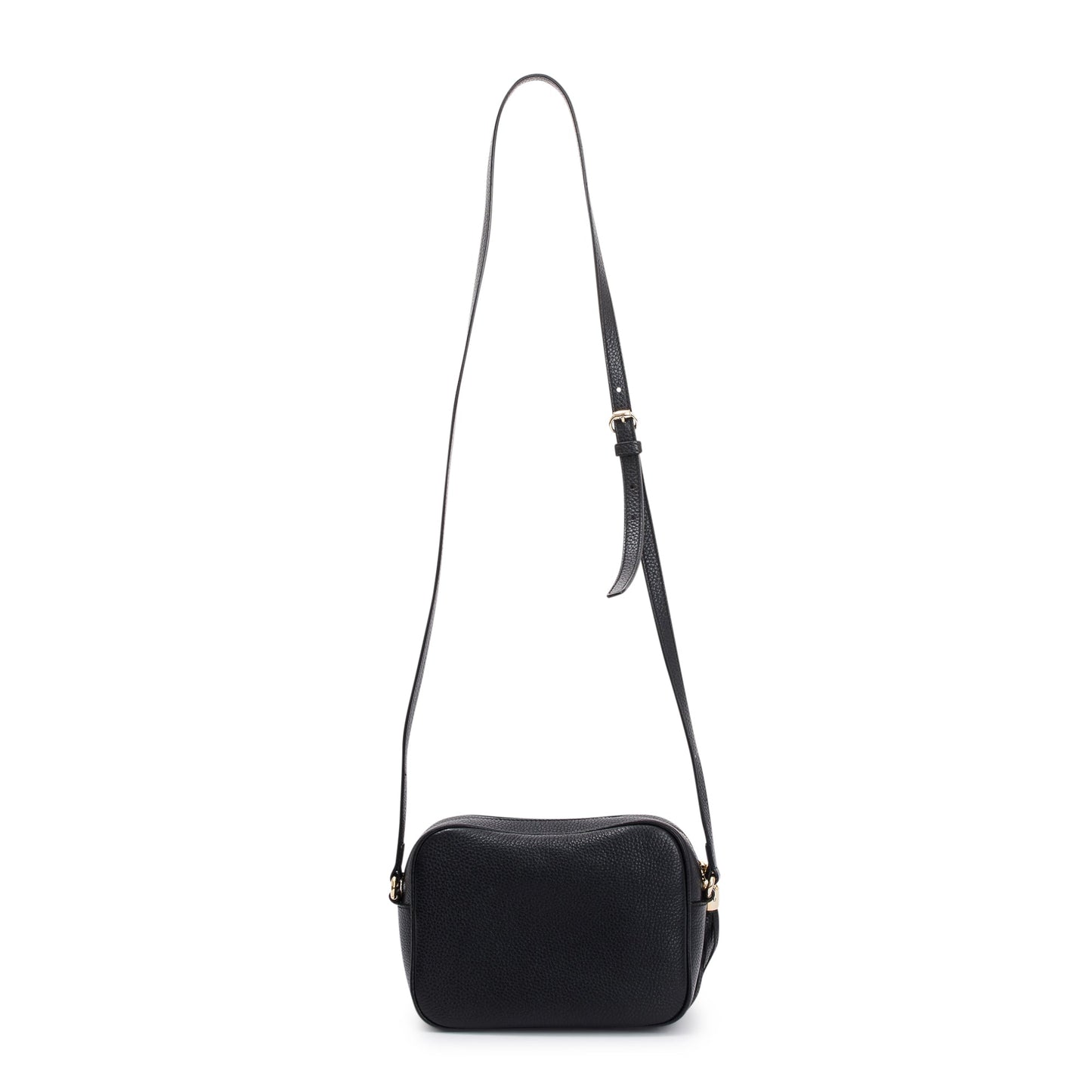 Gucci Black Calfskin Leather Small Soho Disco Bag