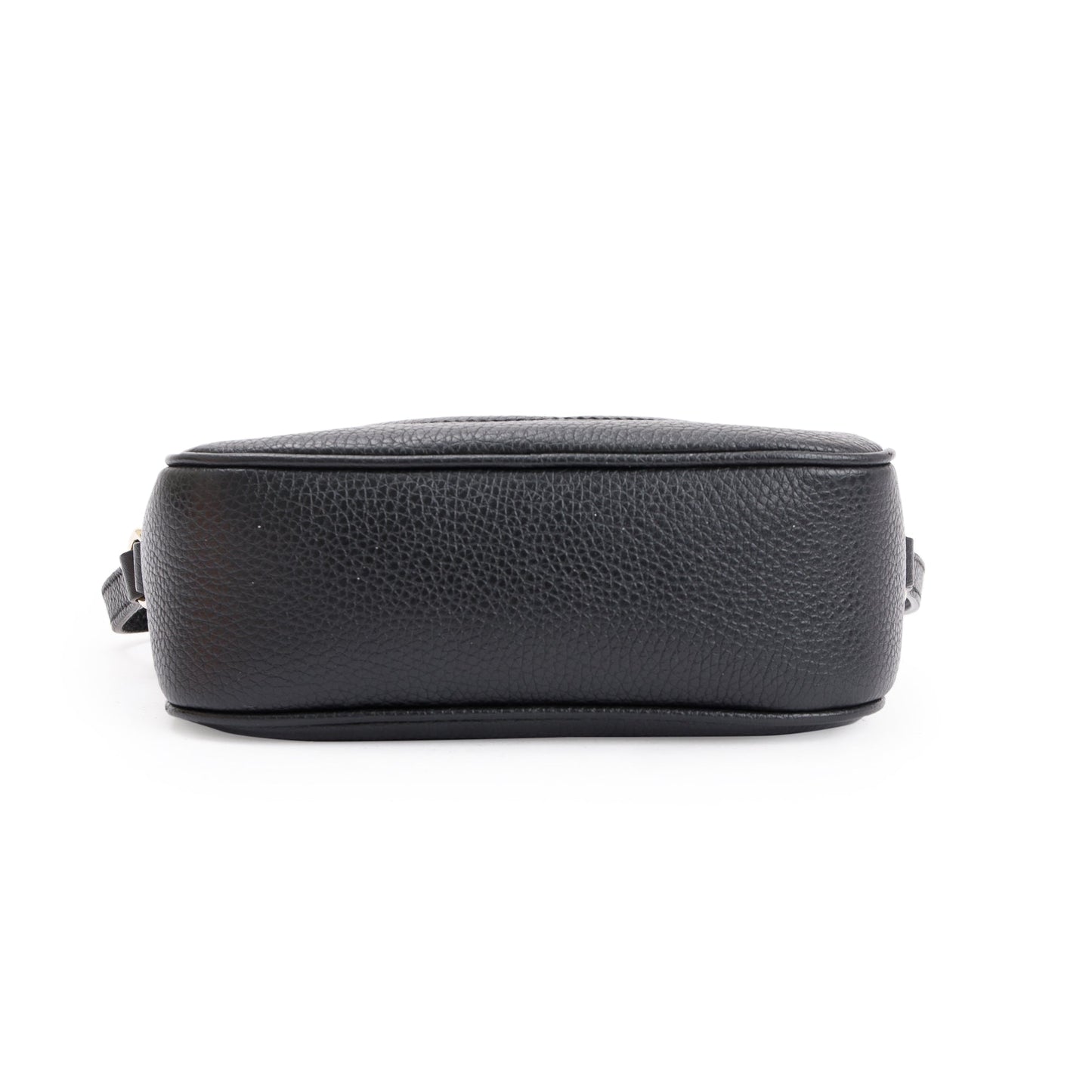 Gucci Black Calfskin Leather Small Soho Disco Bag