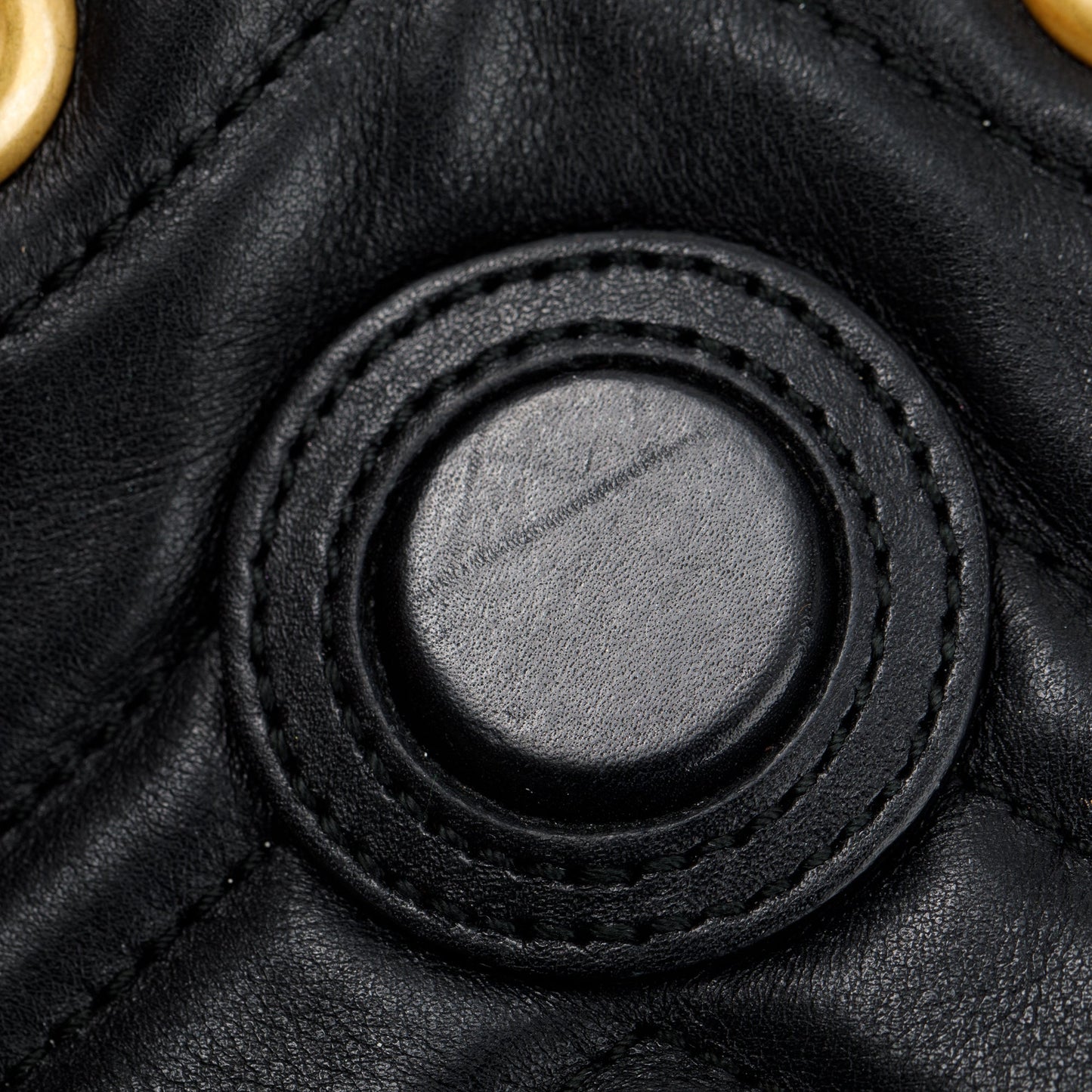 Gucci Black Calfskin Matelasse GG Marmont Flap Backpack