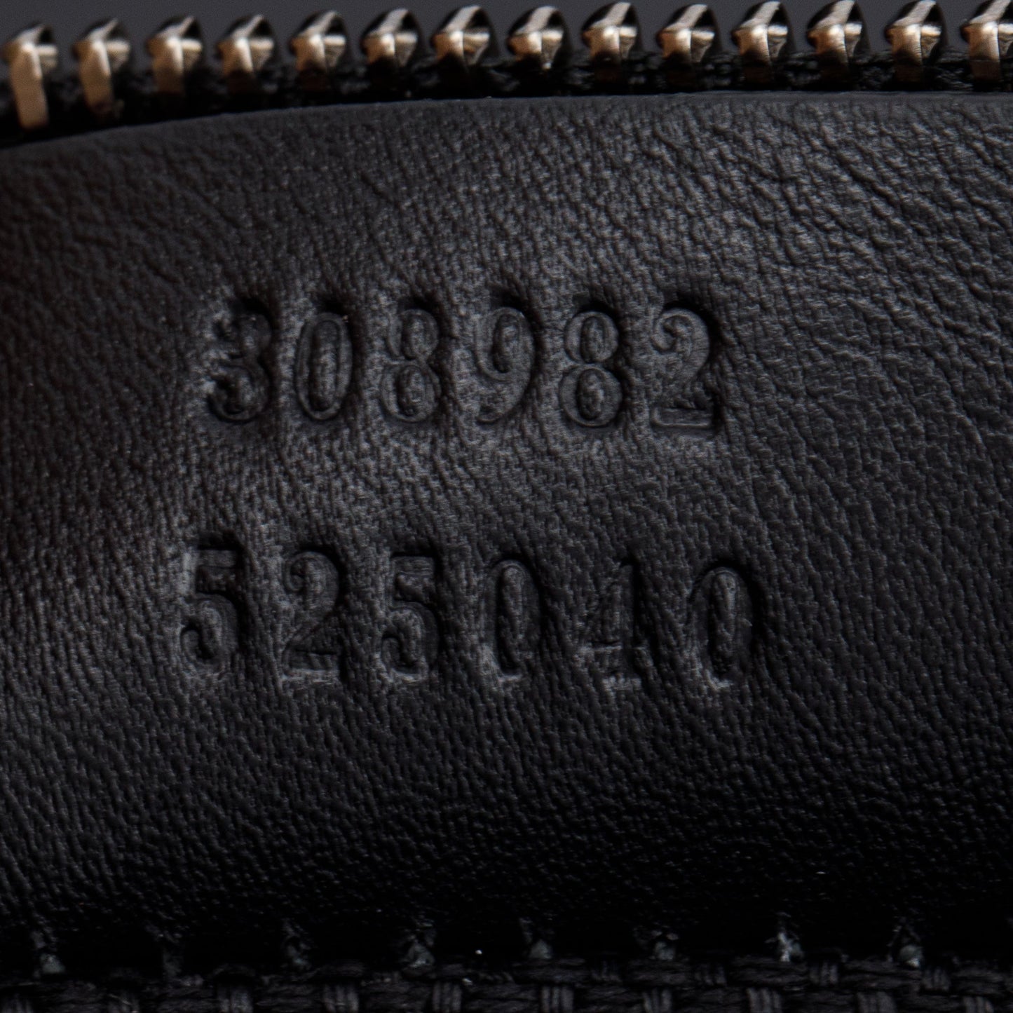 Gucci Black Crushed Patent Leather  Shearling Trim Medium Soho Chain Tote