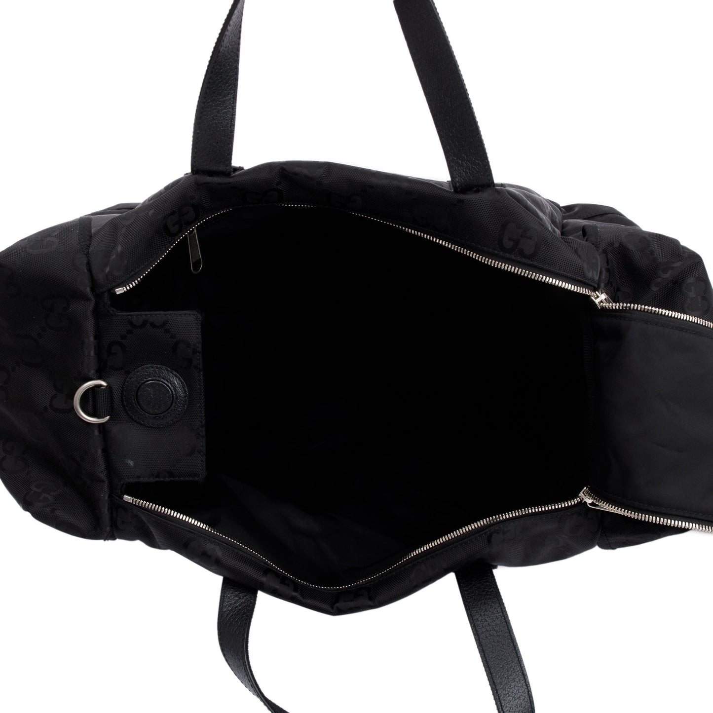 Gucci Black Econyl Nylon Off The Grid Duffle Bag