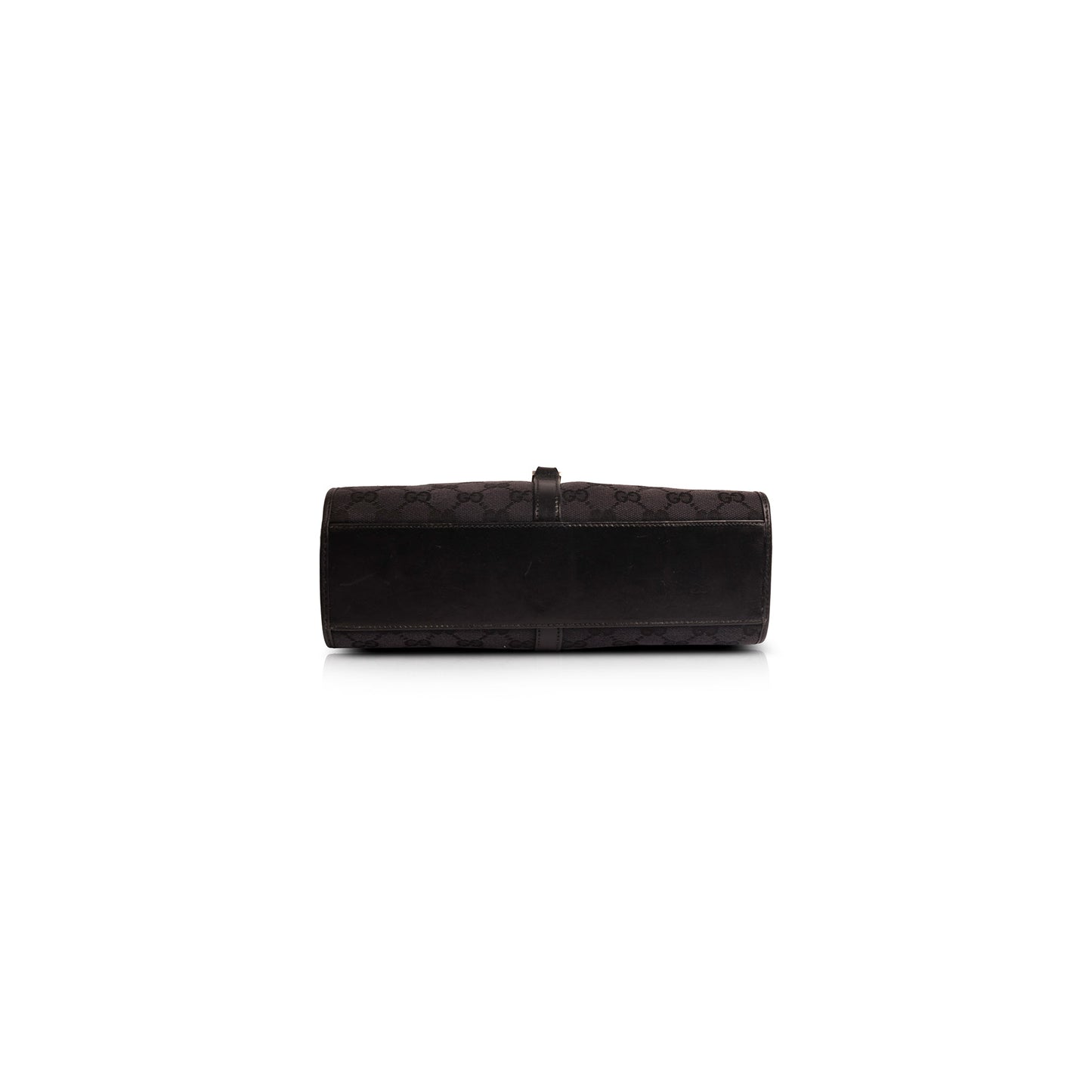 Gucci Black GG Canvas Jackie Bardot Bag