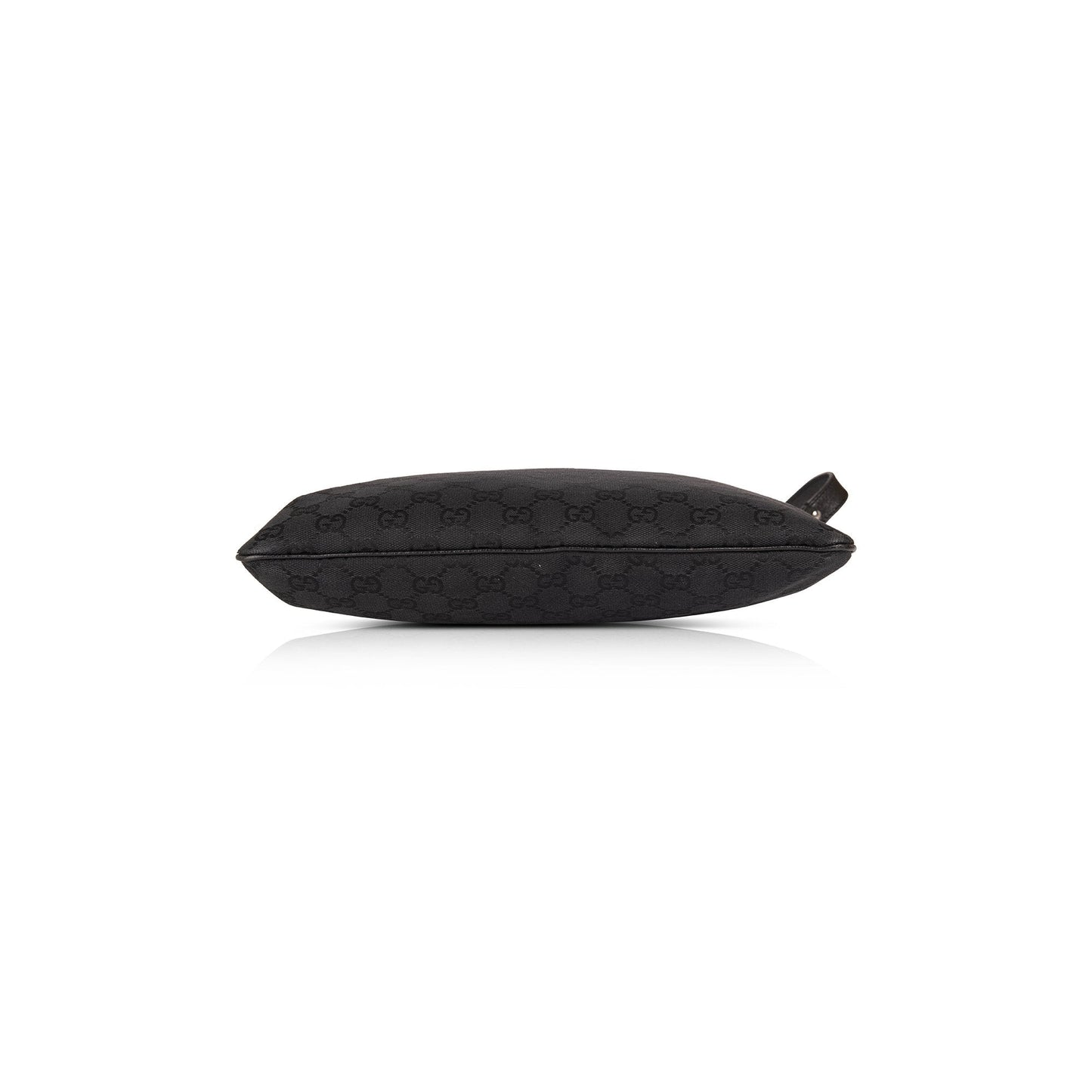Gucci Black GG Canvas Messenger Bag