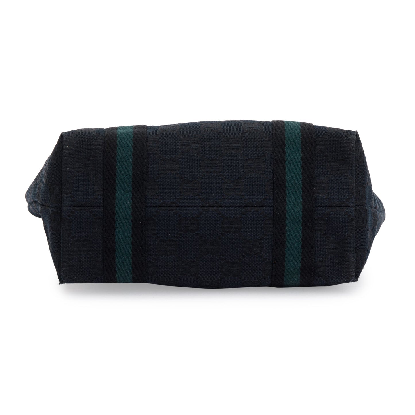 Gucci Black GG Canvas Web Small Jolicoeur Tote