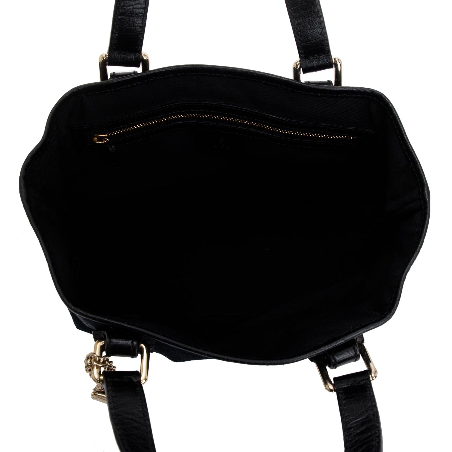 Gucci Black GG Canvas Web Small Jolicoeur Tote