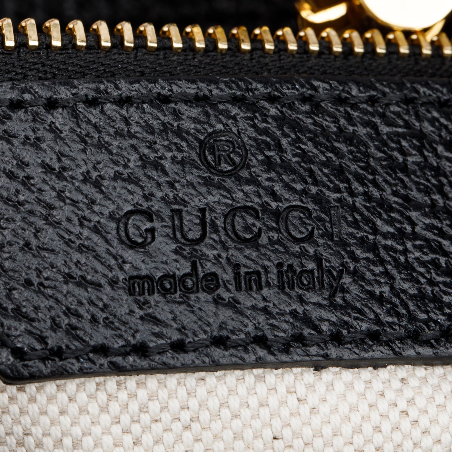 Gucci Black GG Denim Leather Trim Jackie 1961 Mini Shoulder Bag