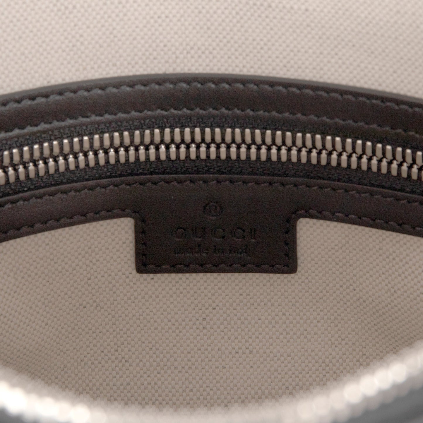 Gucci Black GG Embossed Small Messenger Bag