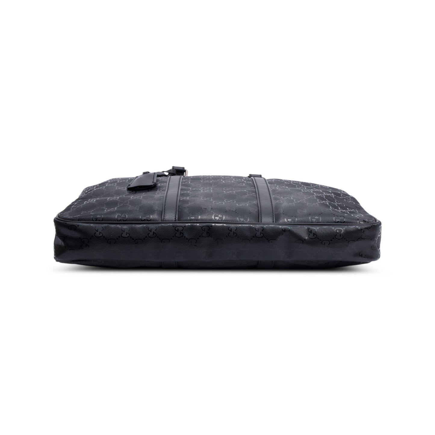 Gucci Black GG Imprime Briefcase