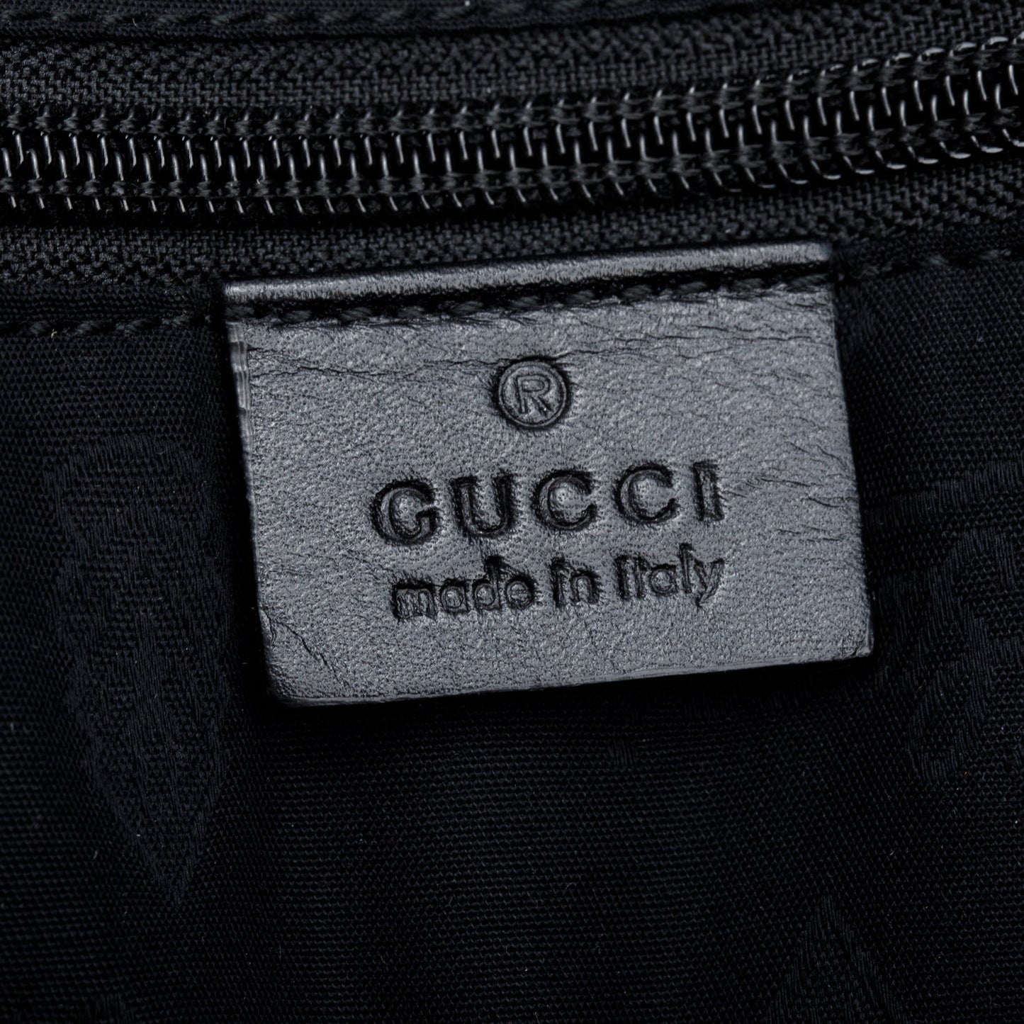 Gucci Black GG Imprime Briefcase