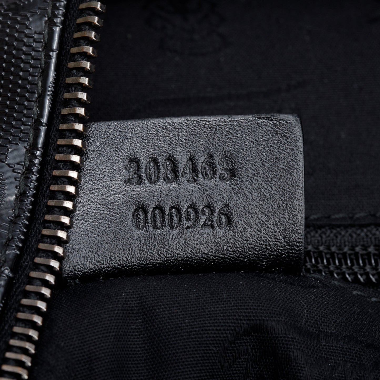 Gucci Black GG Imprime Briefcase