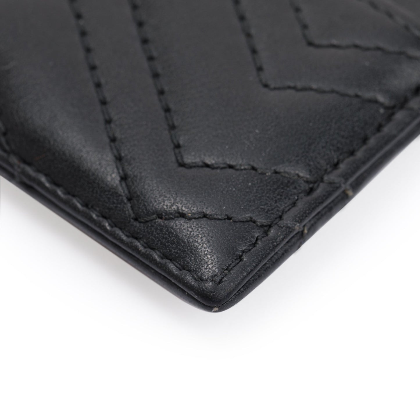 Gucci Black GG Marmont Card Case