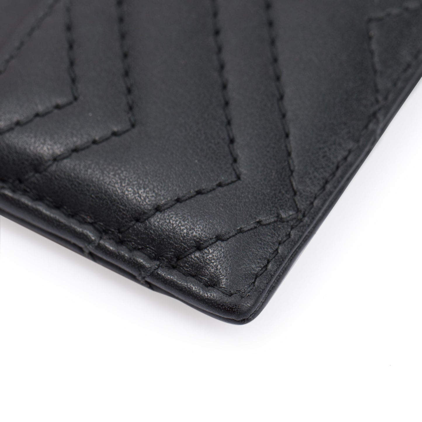 Gucci Black GG Marmont Card Case
