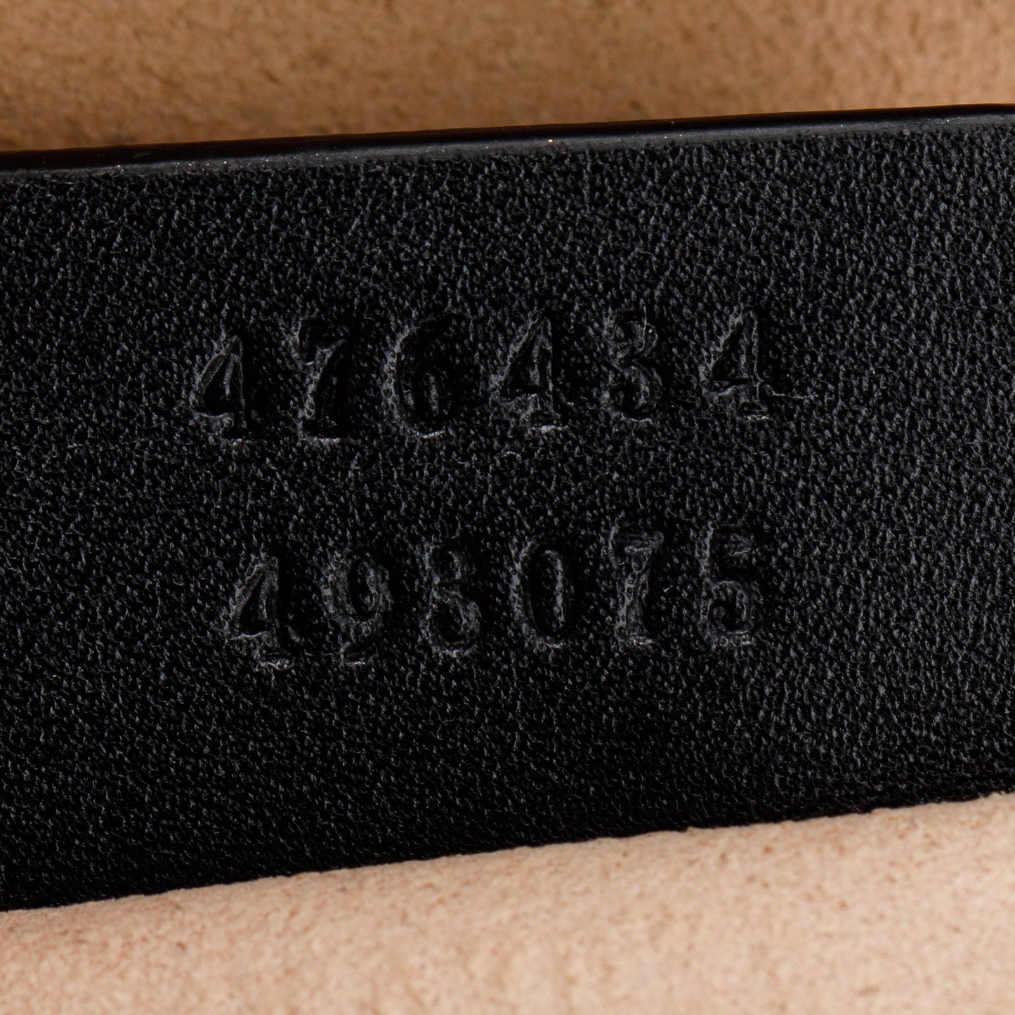 Gucci Black GG Marmont Matelasse Leather Belt Bag, Size 95 38