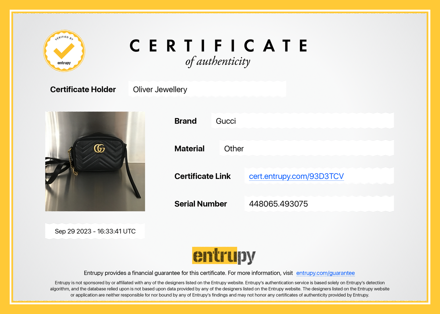 Gucci Black GG Marmont Matelasse Mini Shoulder Bag