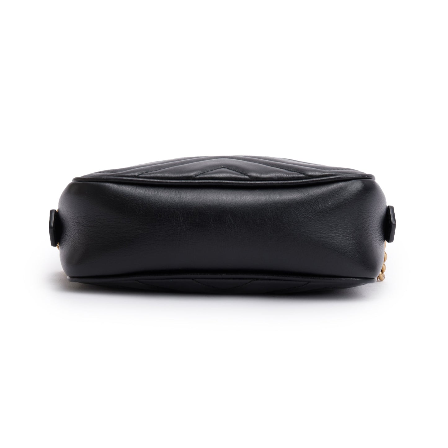 Gucci Black GG Marmont Matelasse Mini Shoulder Bag