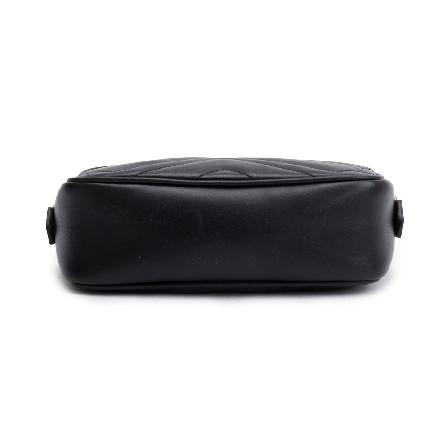 Gucci Black GG Marmont Matelasse Mini Shoulder Bag