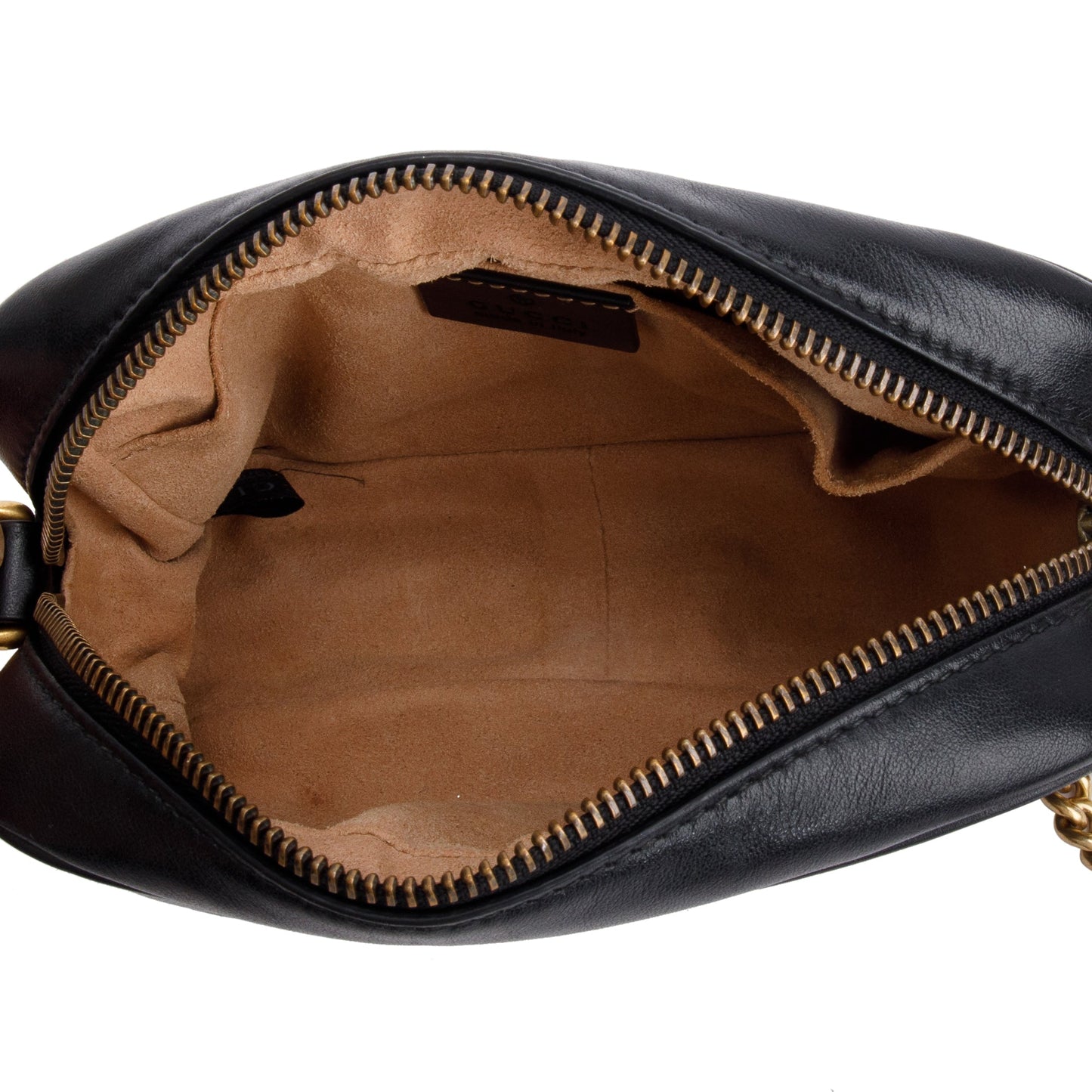 Gucci Black GG Marmont Matelasse Mini Shoulder Bag