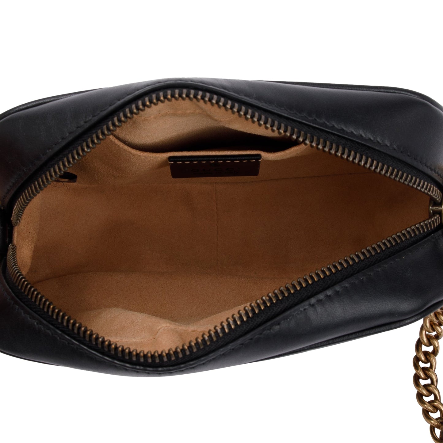 Gucci Black GG Marmont Matelasse Mini Shoulder Bag