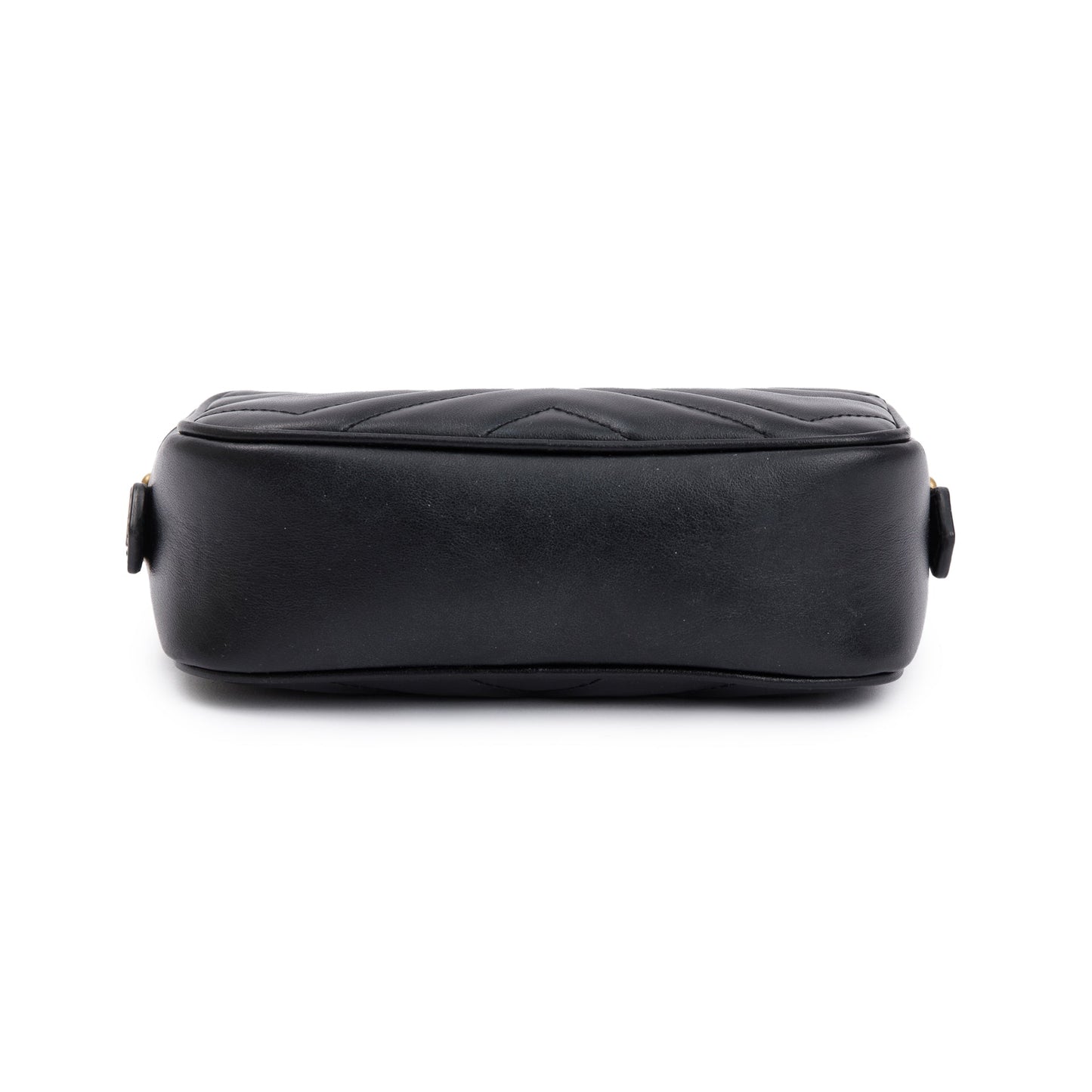 Gucci Black GG Marmont Matelasse Mini Shoulder Bag