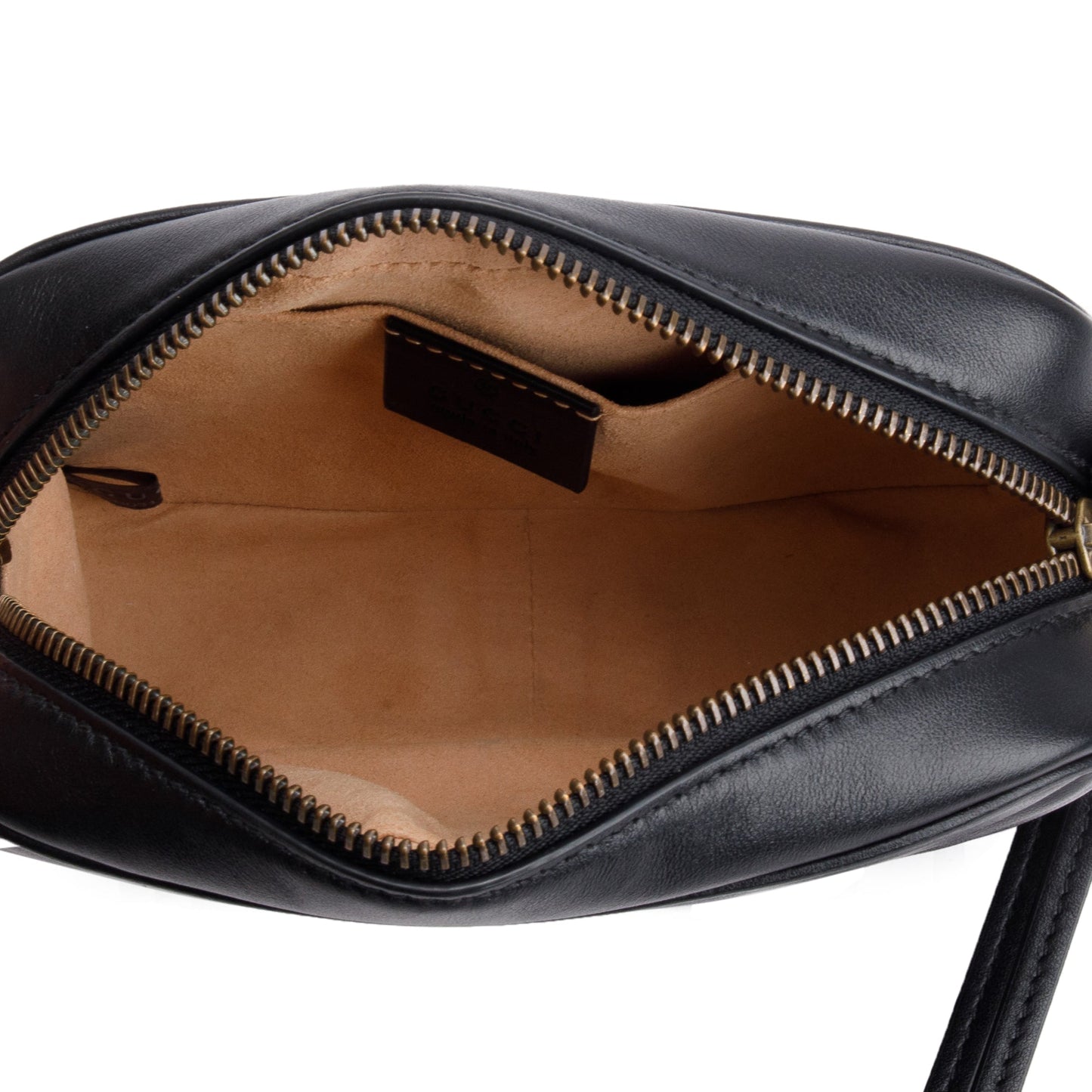 Gucci Black GG Marmont Matelasse Mini Shoulder Bag