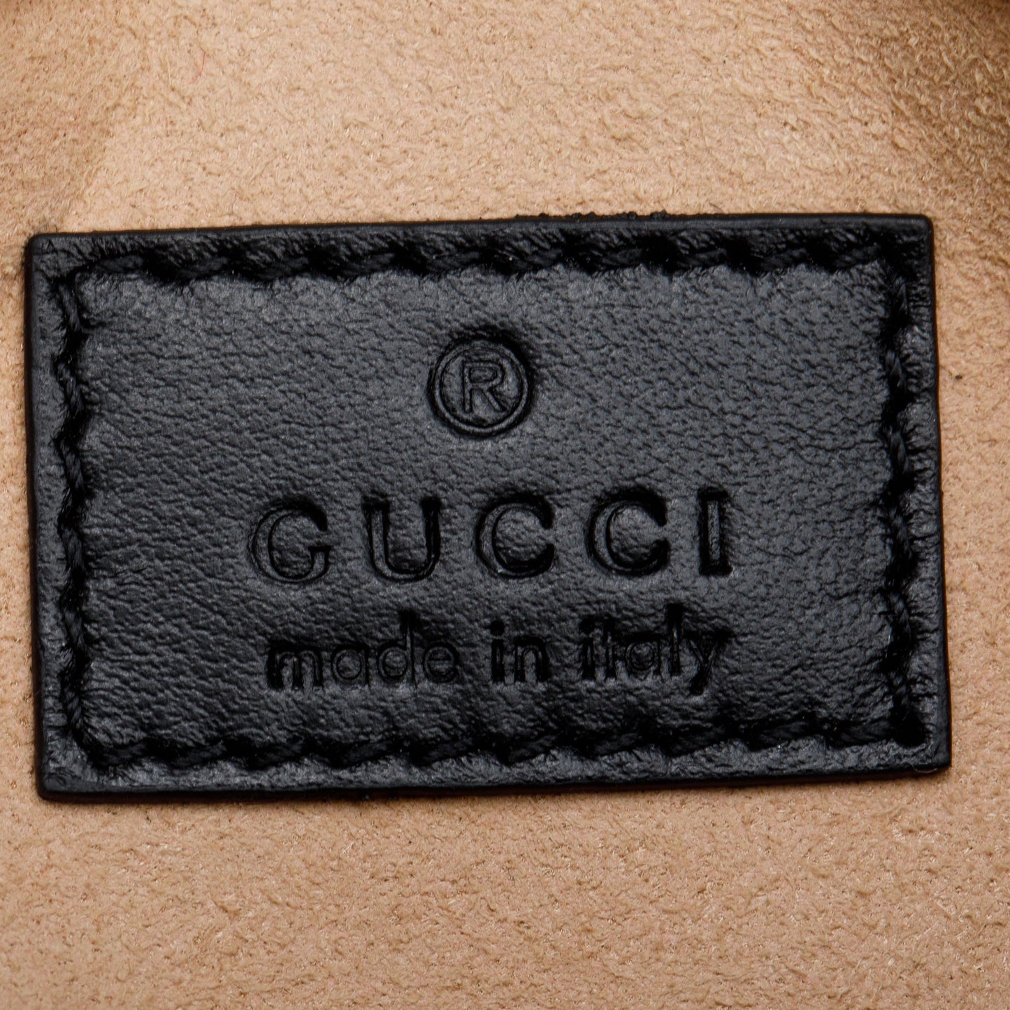 Gucci Black GG Marmont Matelasse Monochrome Belt Bag