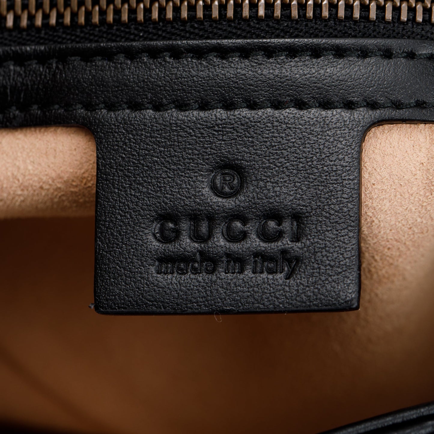 Gucci Black GG Marmont Matelasse Small Shoulder Bag