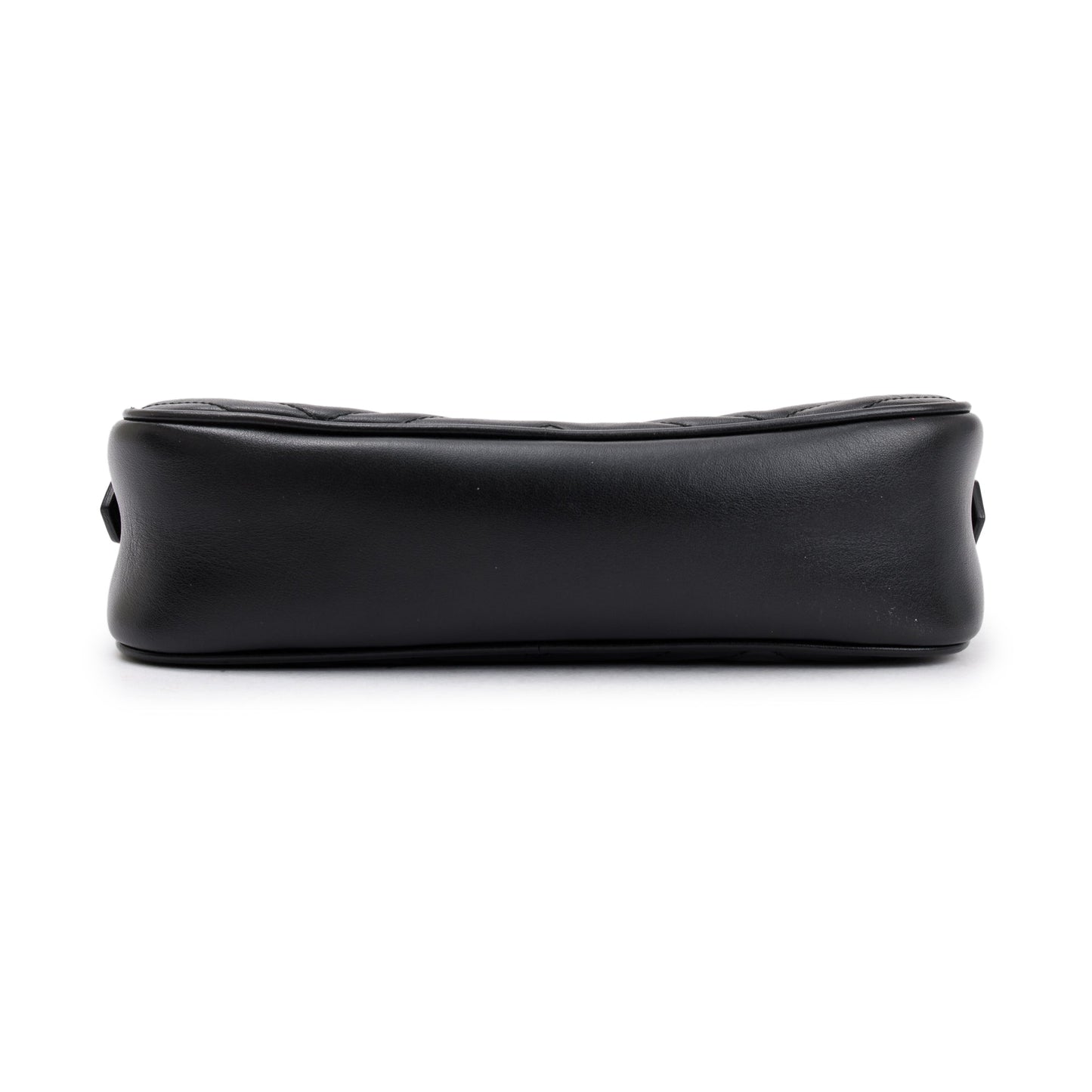 Gucci Black GG Marmont Matelasse Small Shoulder Bag