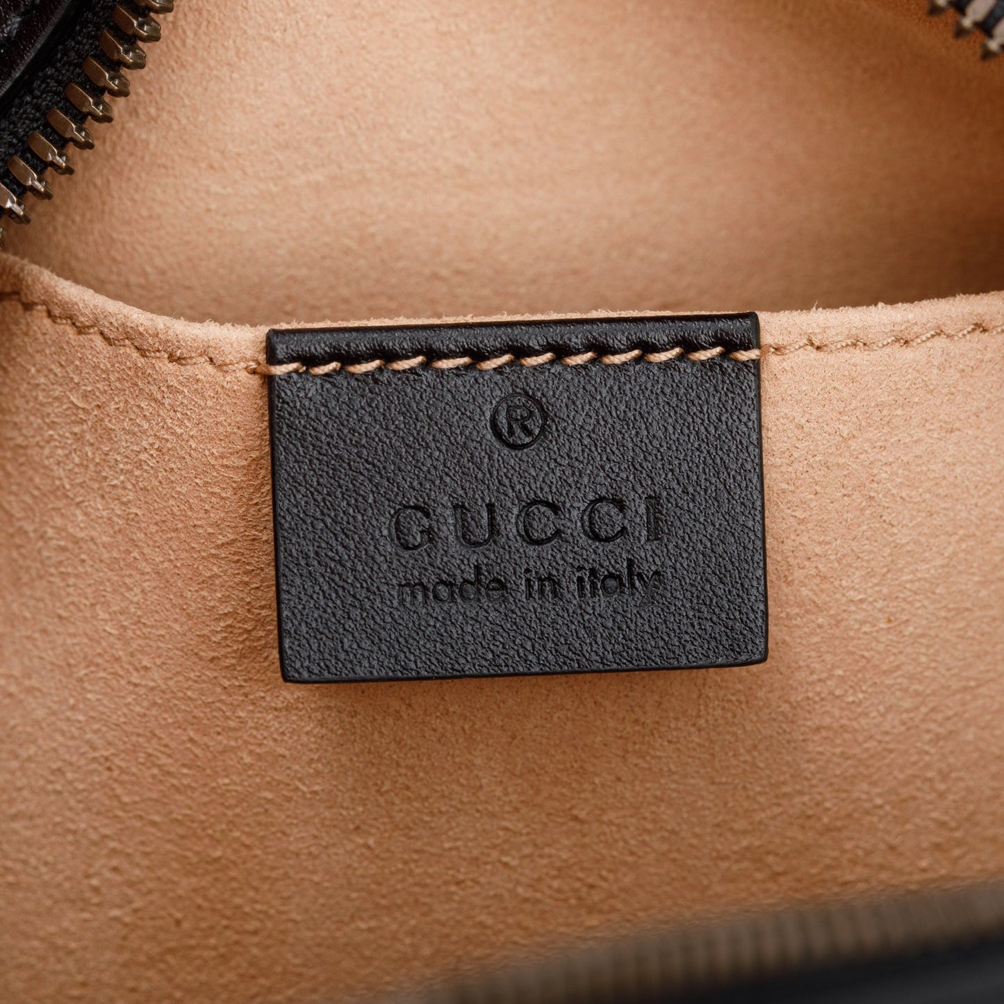 Gucci Black GG Marmont Matelasse Small Shoulder Bag