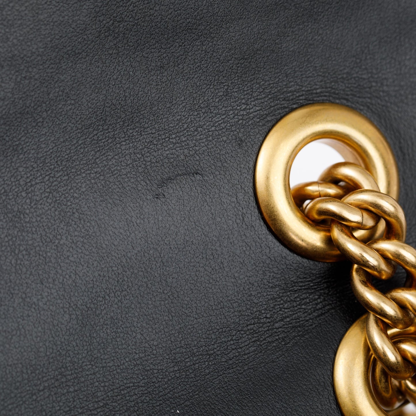 Gucci Black GG Marmont Matelasse Small Shoulder Bag