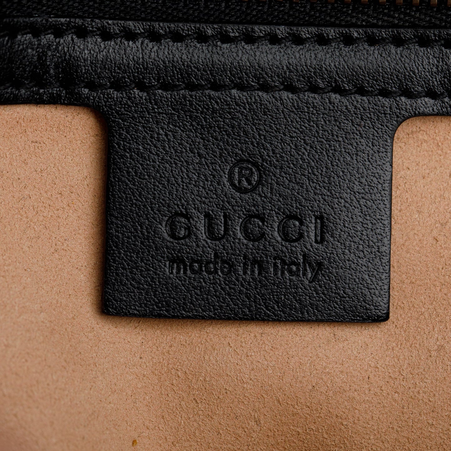 Gucci Black GG Marmont Matelasse Small Shoulder Bag