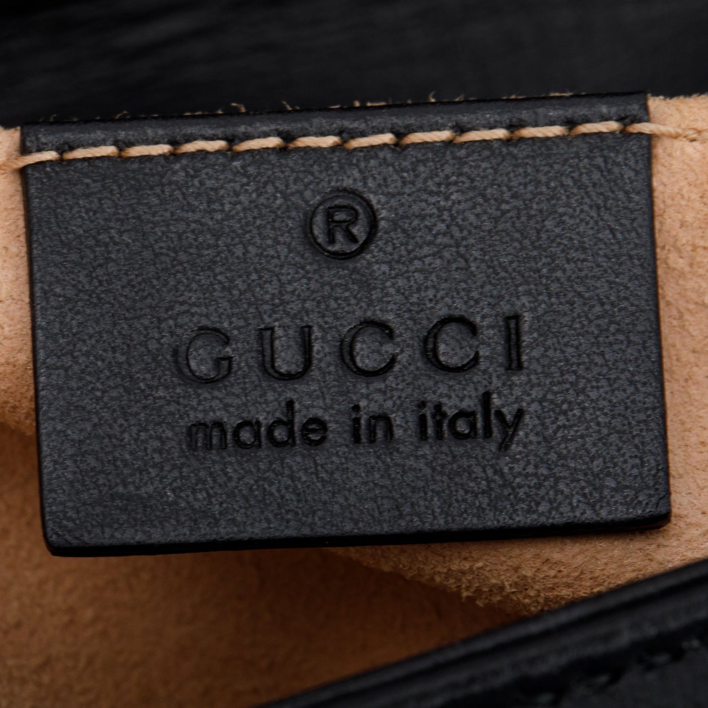 Gucci Black GG Marmont Mini Shoulder Bag