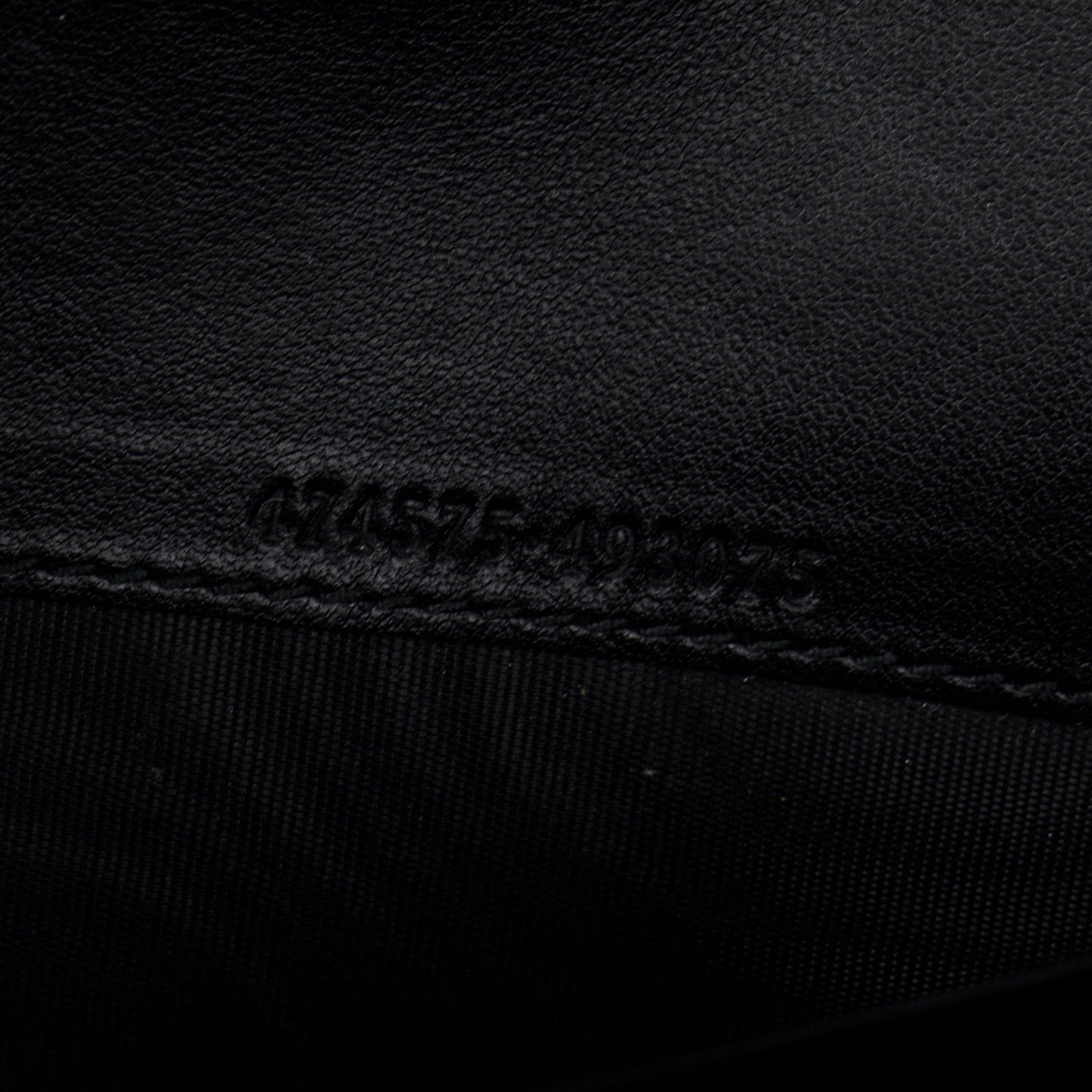 Gucci Black GG Marmont Mini Wallet on Chain