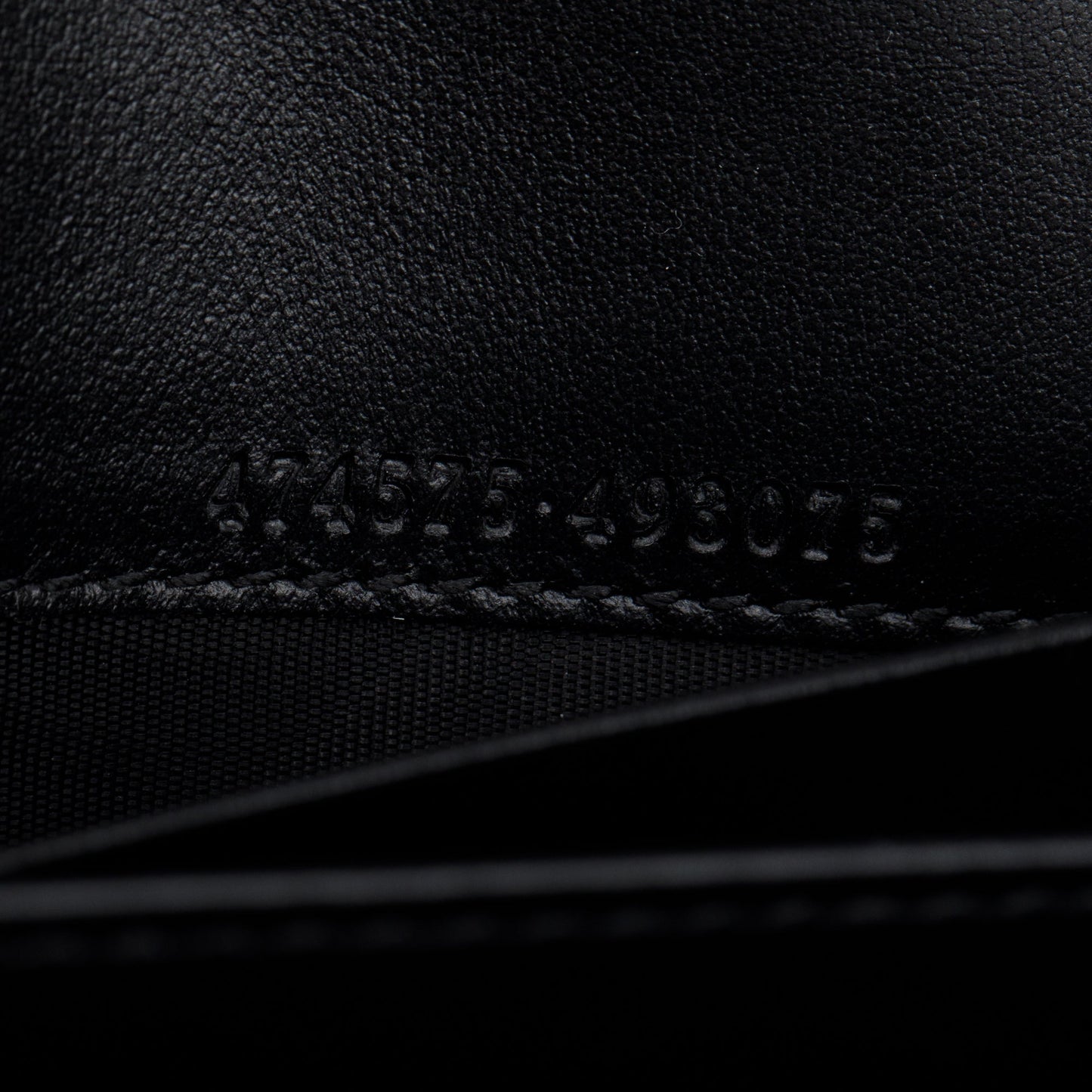Gucci Black GG Marmont Mini Wallet on Chain
