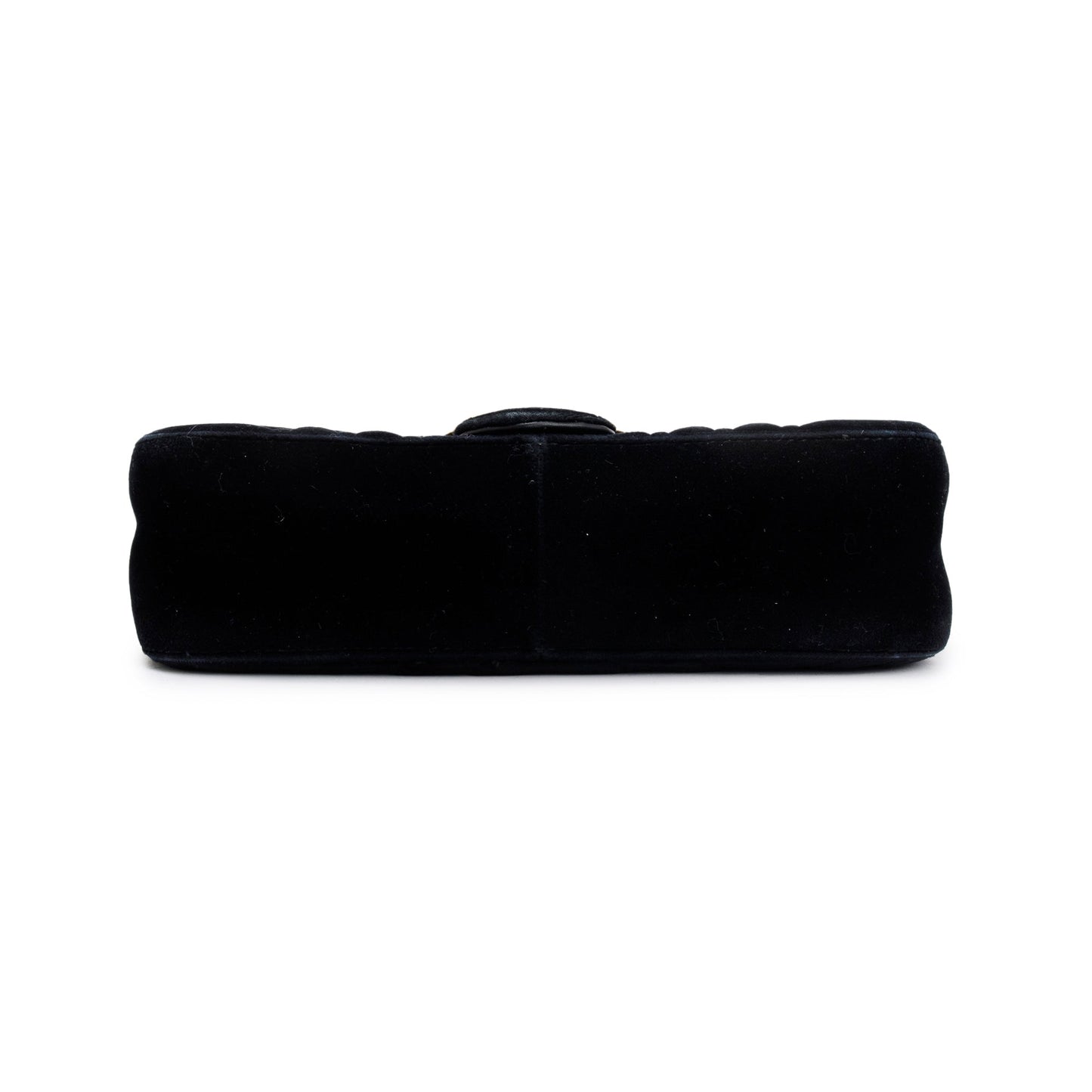 Gucci Black GG Marmont Velvet Mini Bag