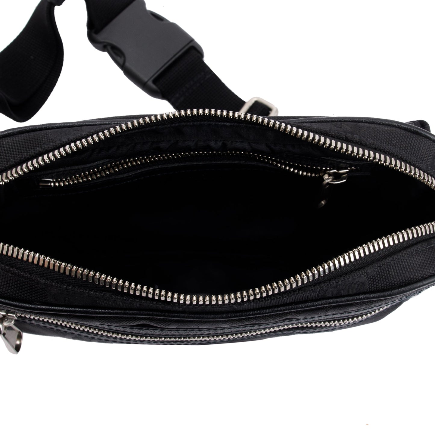 Gucci Black GG Nylon Off The Grid Belt Bag