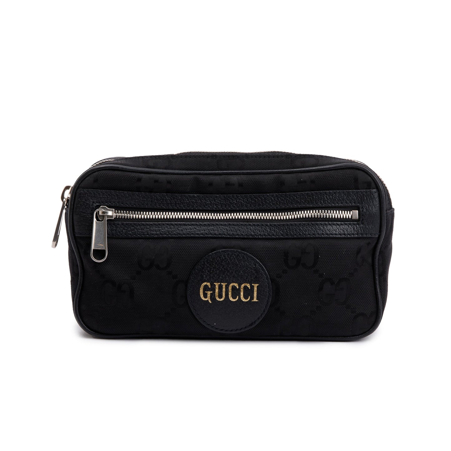 Gucci Black GG Nylon Off The Grid Belt Bag