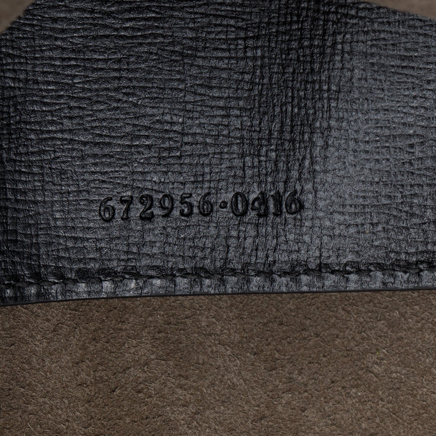 Gucci Black GG Supreme Beauty Case with Interlocking G
