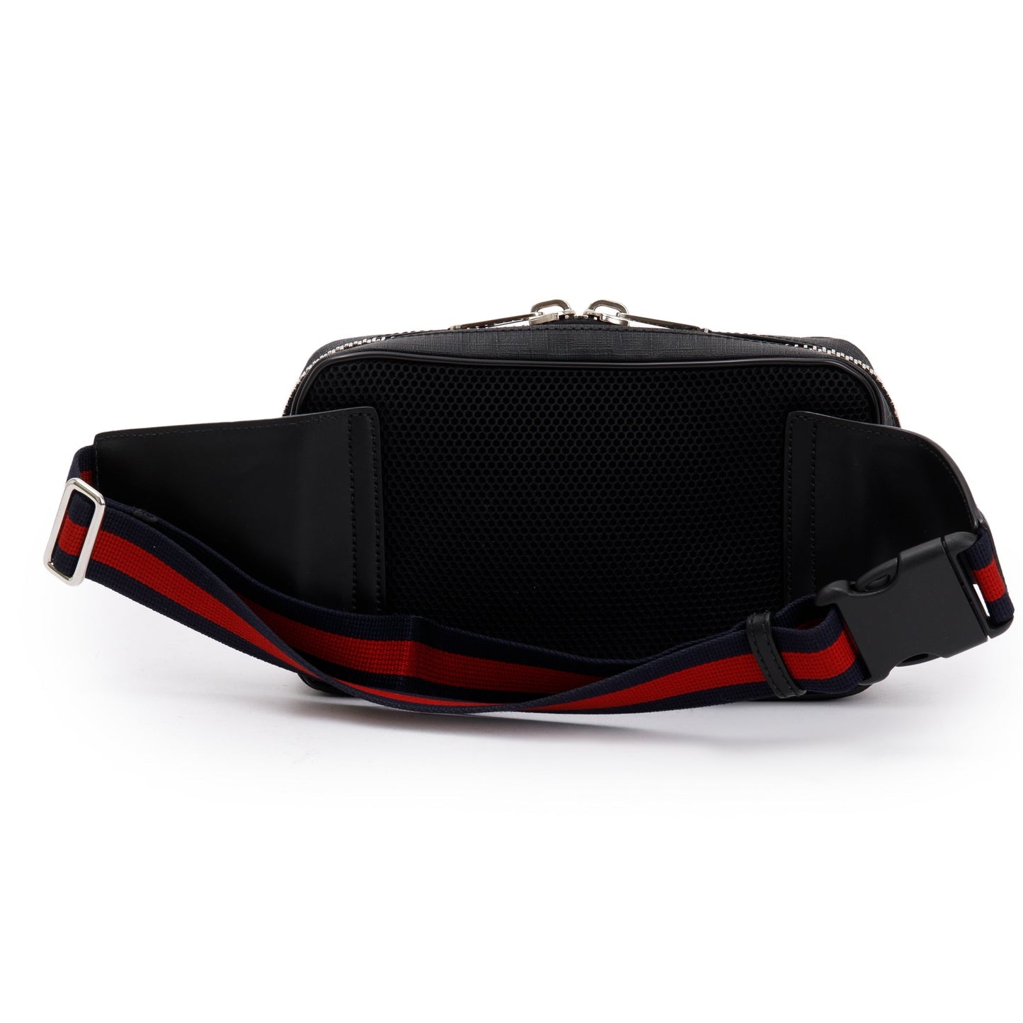Gucci Black GG Supreme Belt Bag