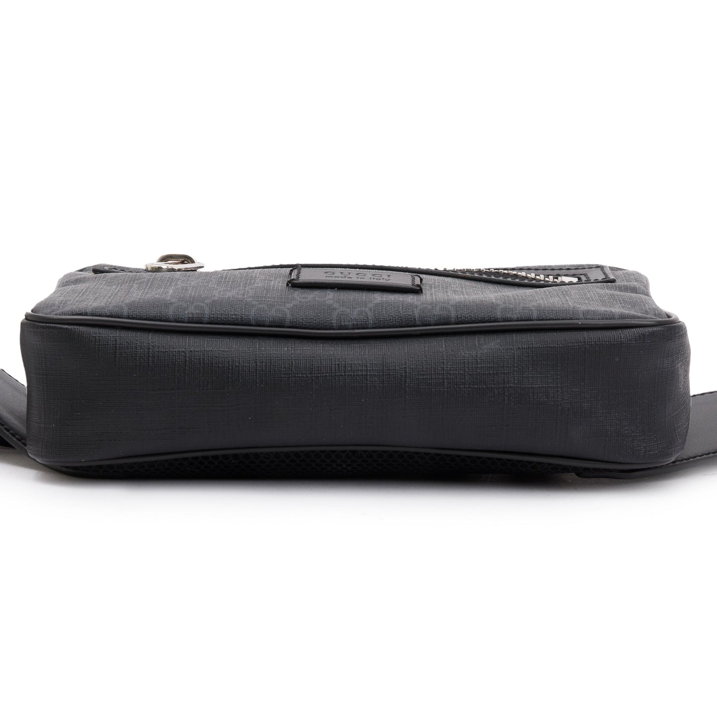 Gucci Black GG Supreme Belt Bag