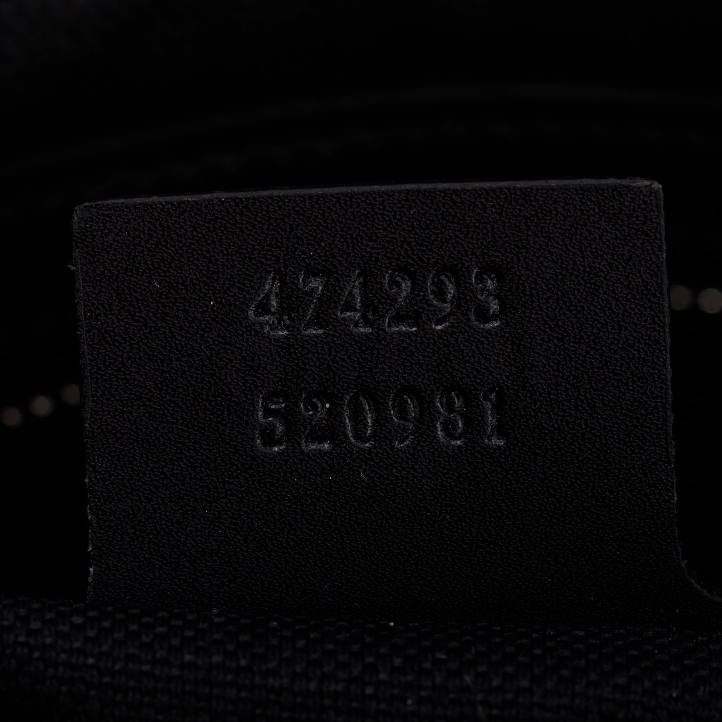 Gucci Black GG Supreme Belt Bag