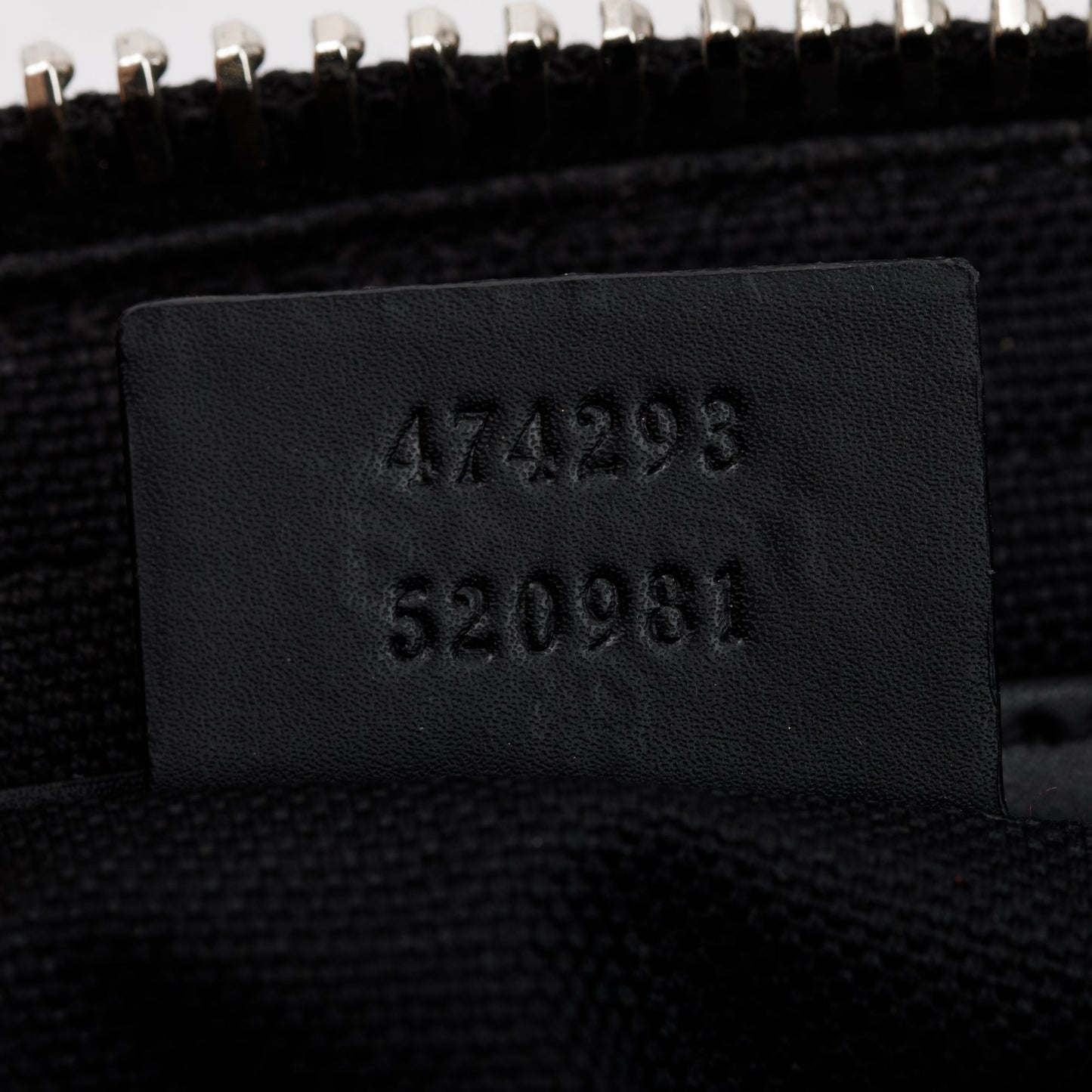 Gucci Black GG Supreme Belt Bag