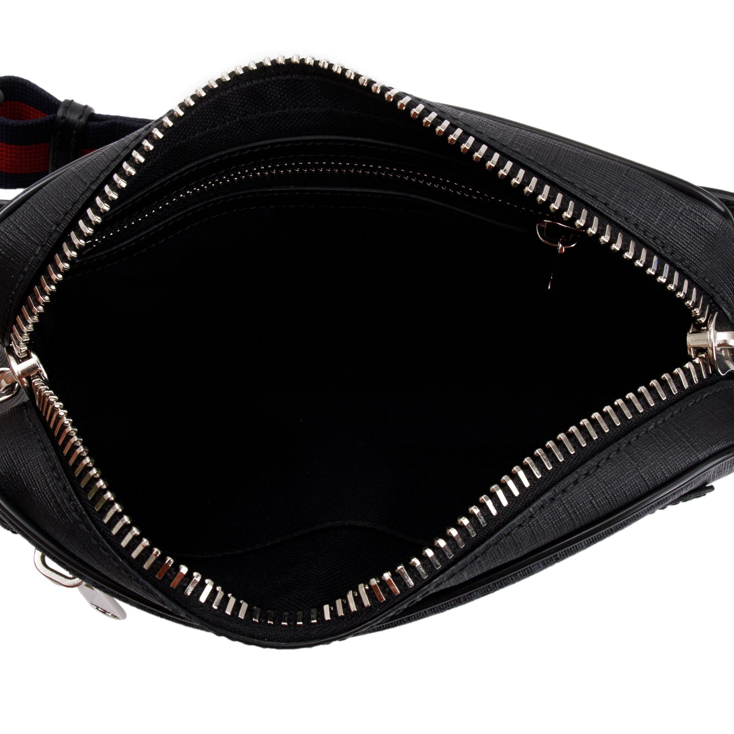 Gucci Black GG Supreme Belt Bag