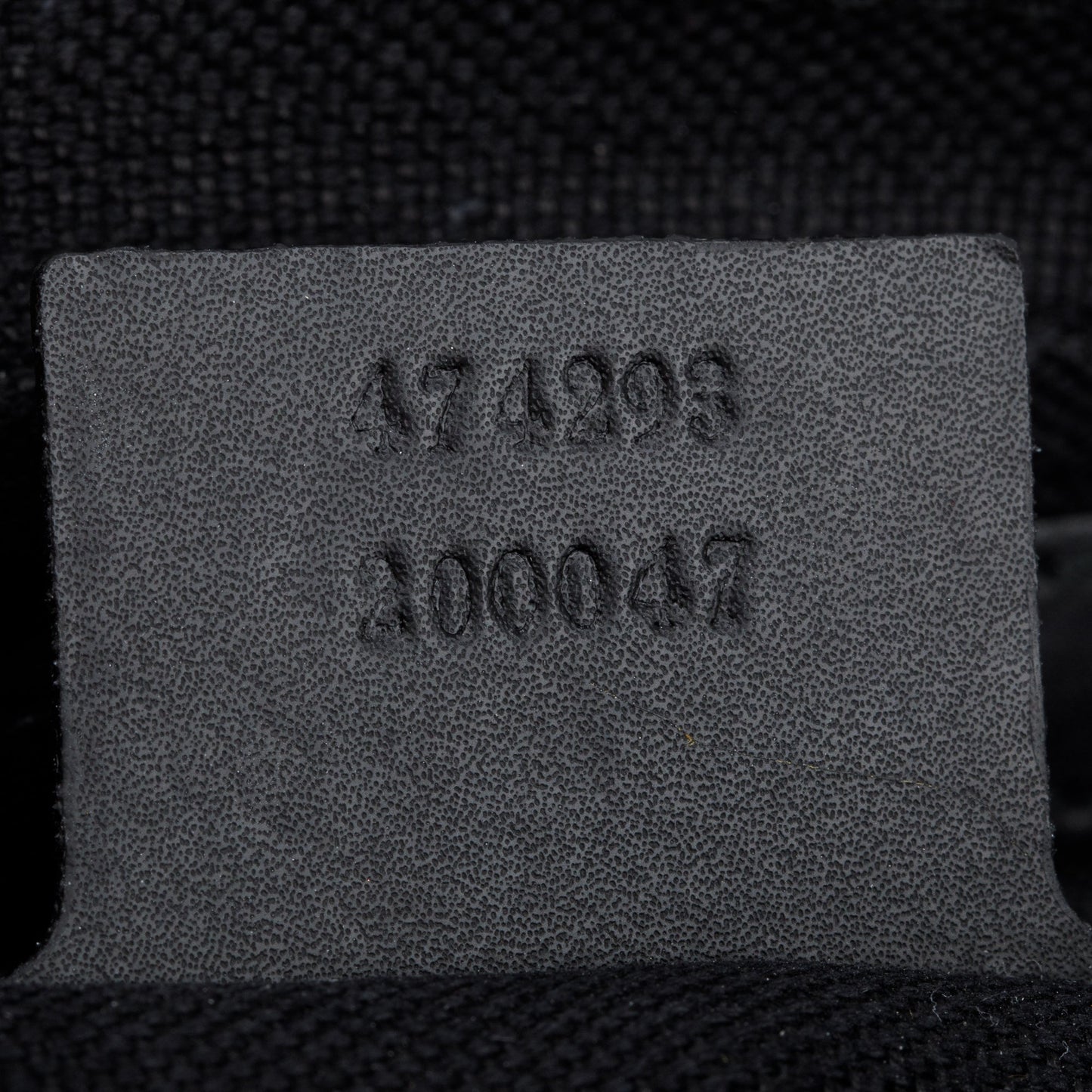 Gucci Black GG Supreme Black Belt Bag with Zip Pocket