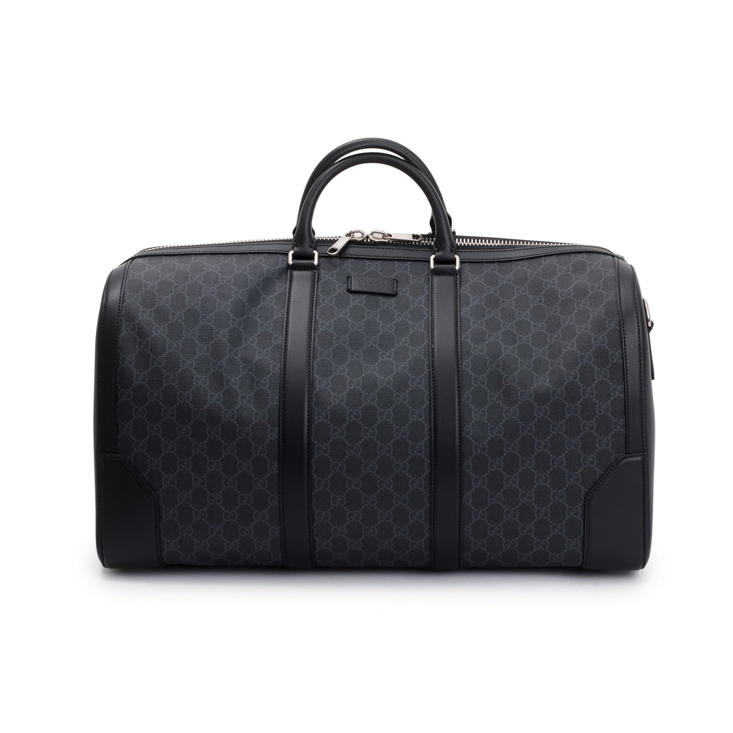 Gucci Black GG Supreme Canvas Cary-On Duffle Bag