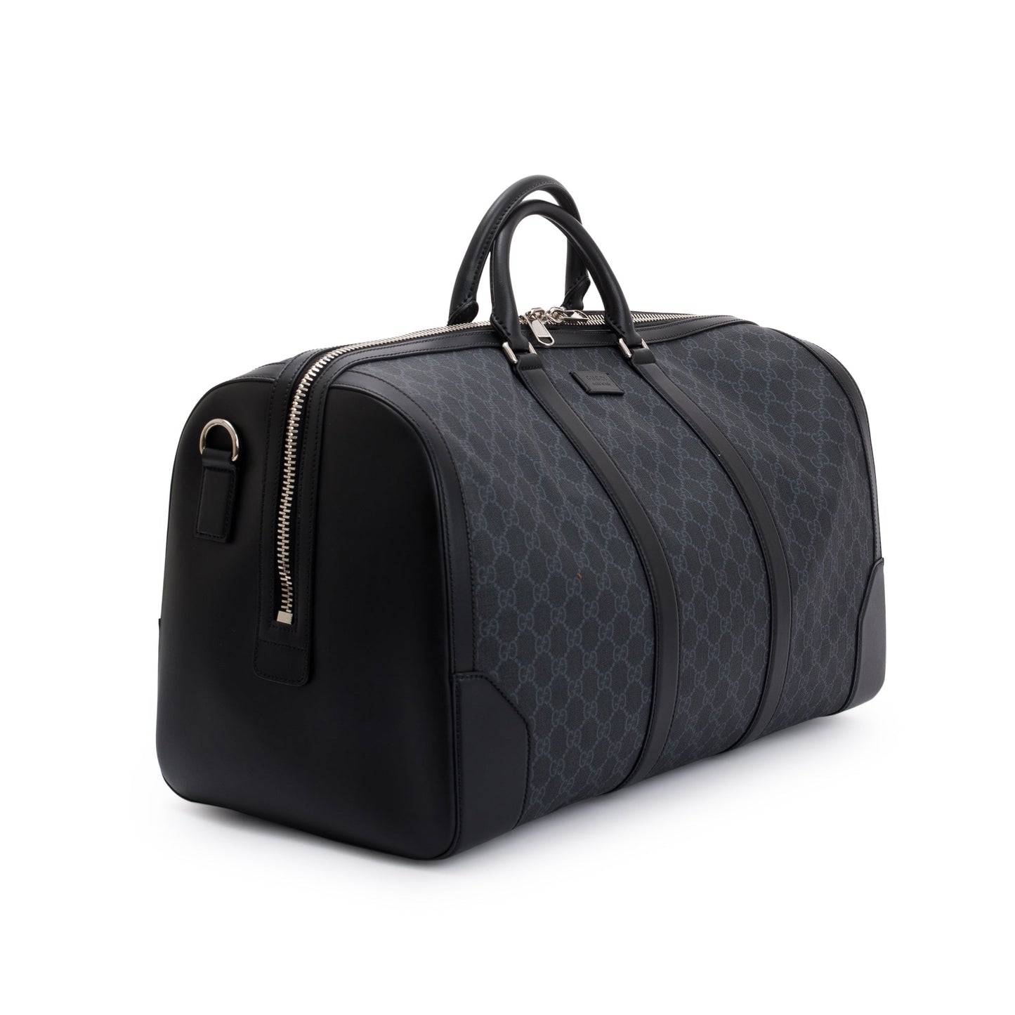 Gucci Black GG Supreme Canvas Cary-On Duffle Bag