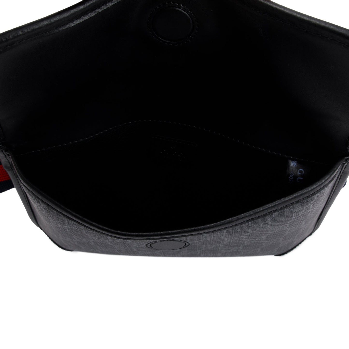 Gucci Black GG Supreme GG Belt Bag
