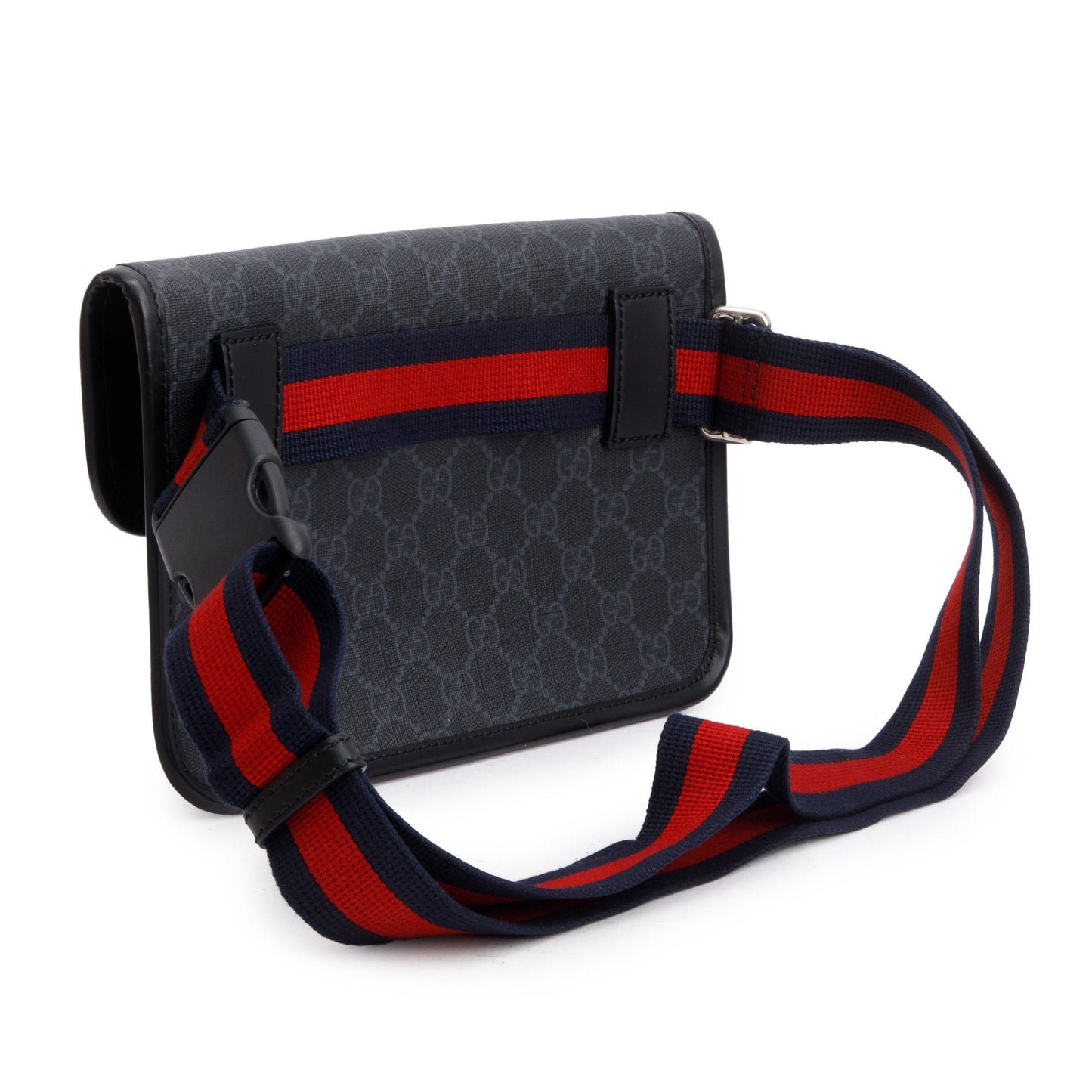 Gucci Black GG Supreme GG Belt Bag