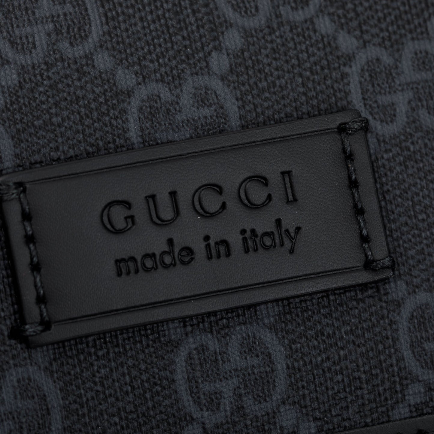 Gucci Black GG Supreme GG Belt Bag