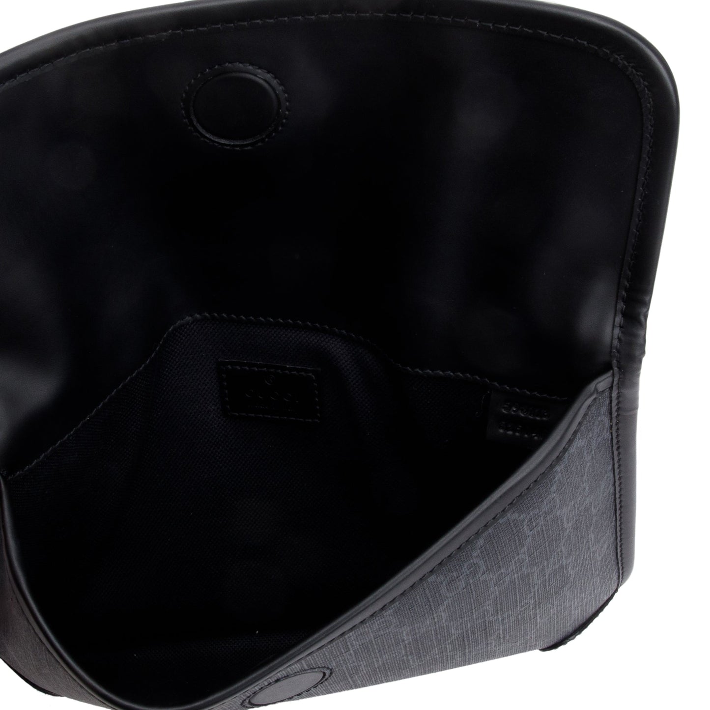 Gucci Black GG Supreme GG Belt Bag