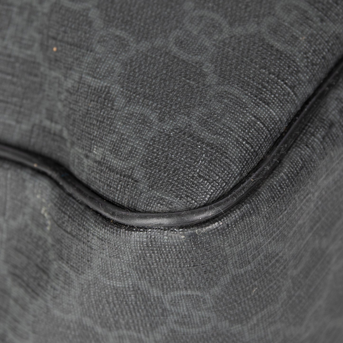 Gucci Black GG Supreme Messenger Bag